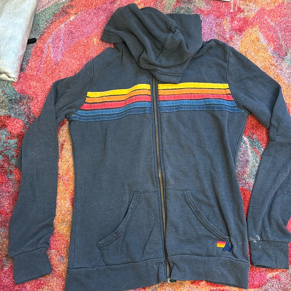 aviator nation zip up